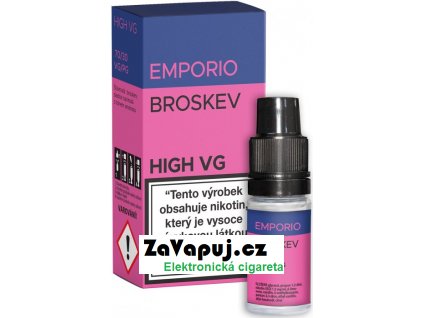 Liquid EMPORIO High VG Peach 10ml - 3mg