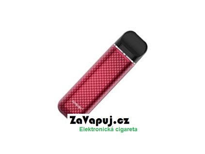Smoktech NOVO 2 elektronická cigareta 800mAh Red Carbon Fiber