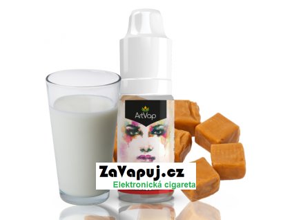 vyrn 9885mockup Art Vap Caramel milk