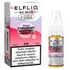 liquid elfliq nic salt strawberry raspberry cherry ice 10ml 10mg cz