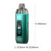 oxva vprime elektronicka cigareta 2600mah blue leather