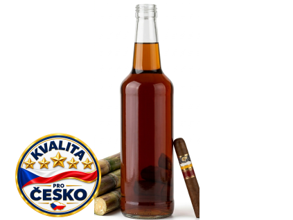 500 ml rum a doutník