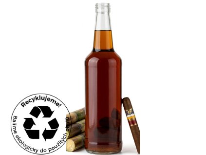 500 ml rum a doutník