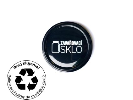 Zavařovací víčko S VLASTNÍM POTISKEM RTS (paster do 105°C)