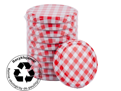 Káro červené TO 82 PACK 10 ks
