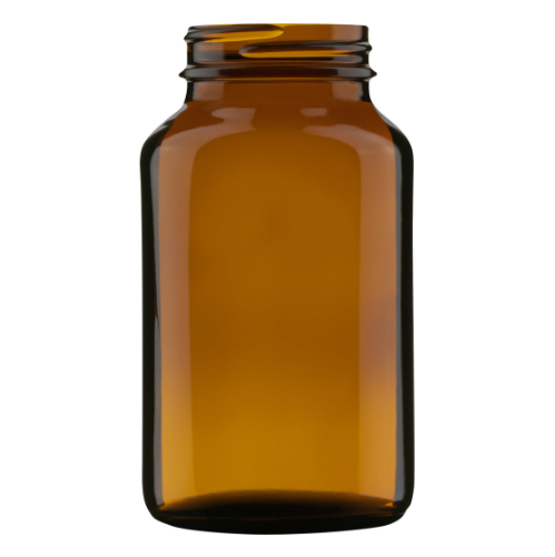 Lékovka 200 ml širokohrdlá hnědá