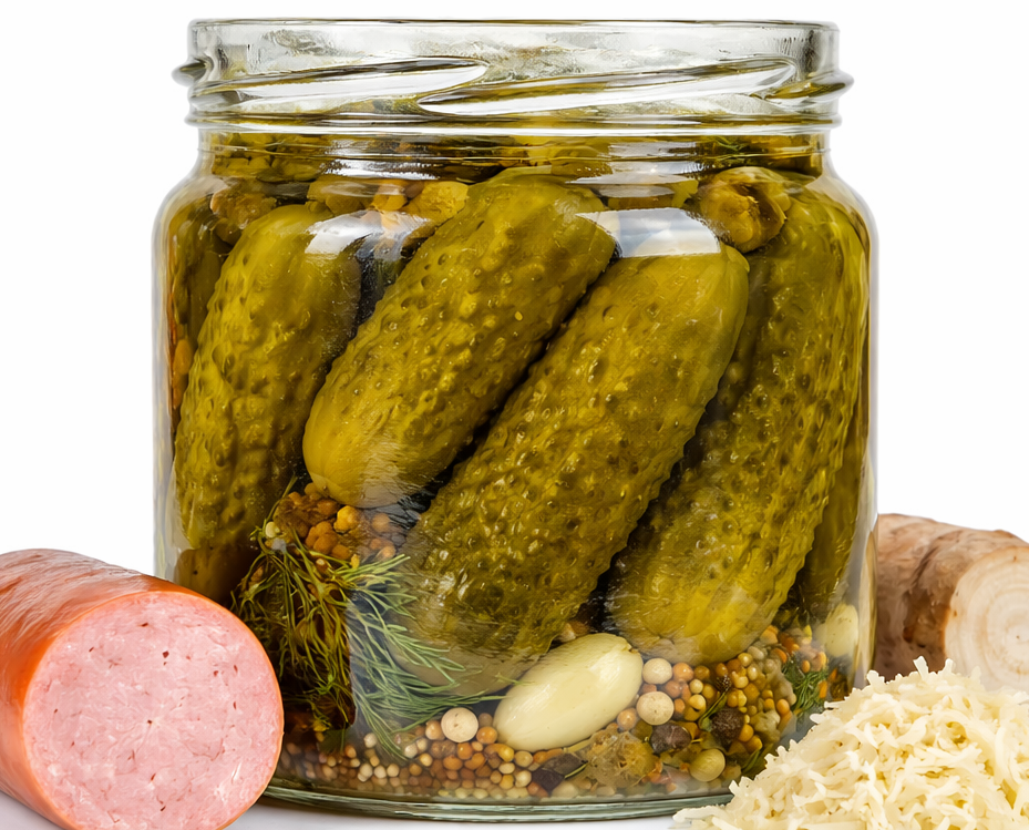 Zavařovací sklenice 425 ml GURKEN čirá - TO 82 | Zavarovacisklo.cz Počet kusů v balení: 24