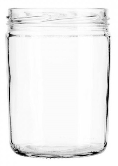 Zavařovací sklenice 440 ml LUNCH čirá - TO 82 | Zavarovacisklo.cz .: 200 a více