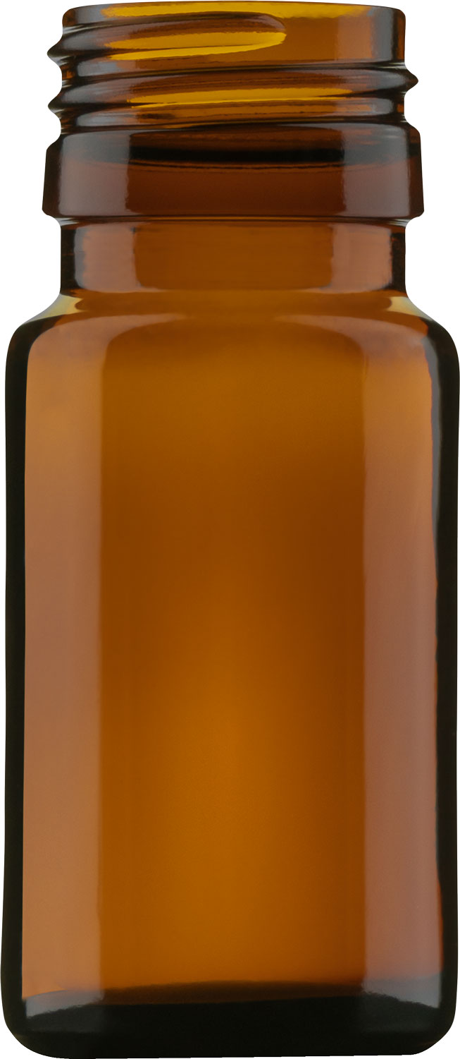 Lékovka 30 ml hnědá / PP 28