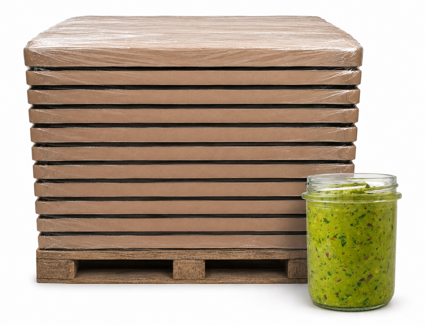 Paleta zavařovací sklenice 200 ml TWIST STURZ TO 66 na maso a paštiku | Zavarovacisklo.cz PALETA/počet ks na paletě: 1920