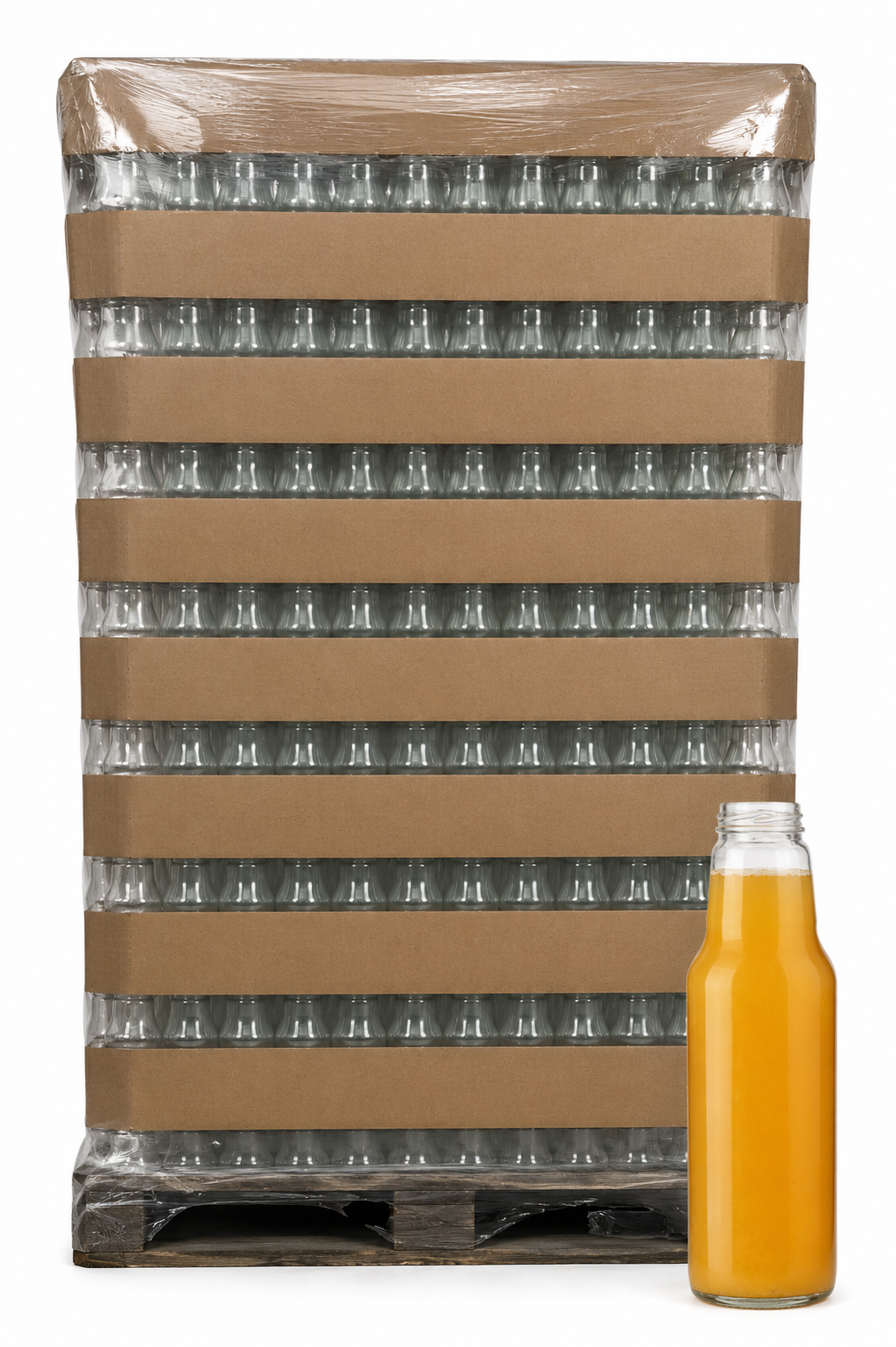 Lahev na džus 750 ml SOK / PALETA - TO 43 PALETA/počet ks na paletě: 1440