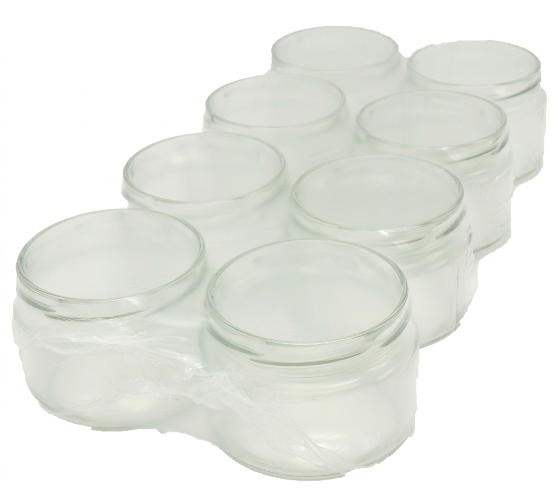 Zavařovací sklenice 265 ml POMA čirá PACK v balení 8 ks | Zavarovacisklo.cz Počet kusů v balení: 8