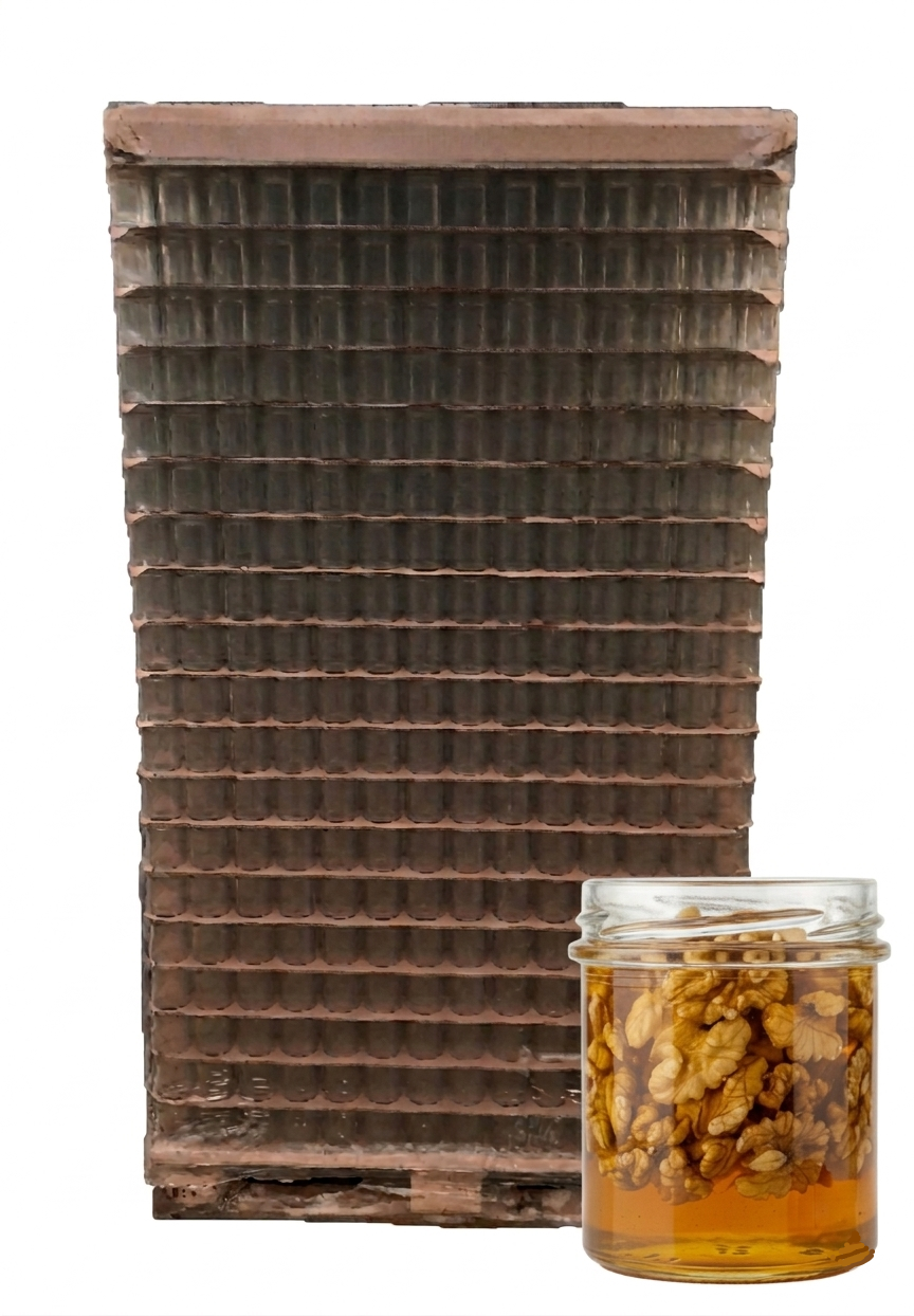 Levně Zavařovací sklenice LAURA 165 ml STURZ / PALETA - TO 66 PALETA/počet ks na paletě: 4560