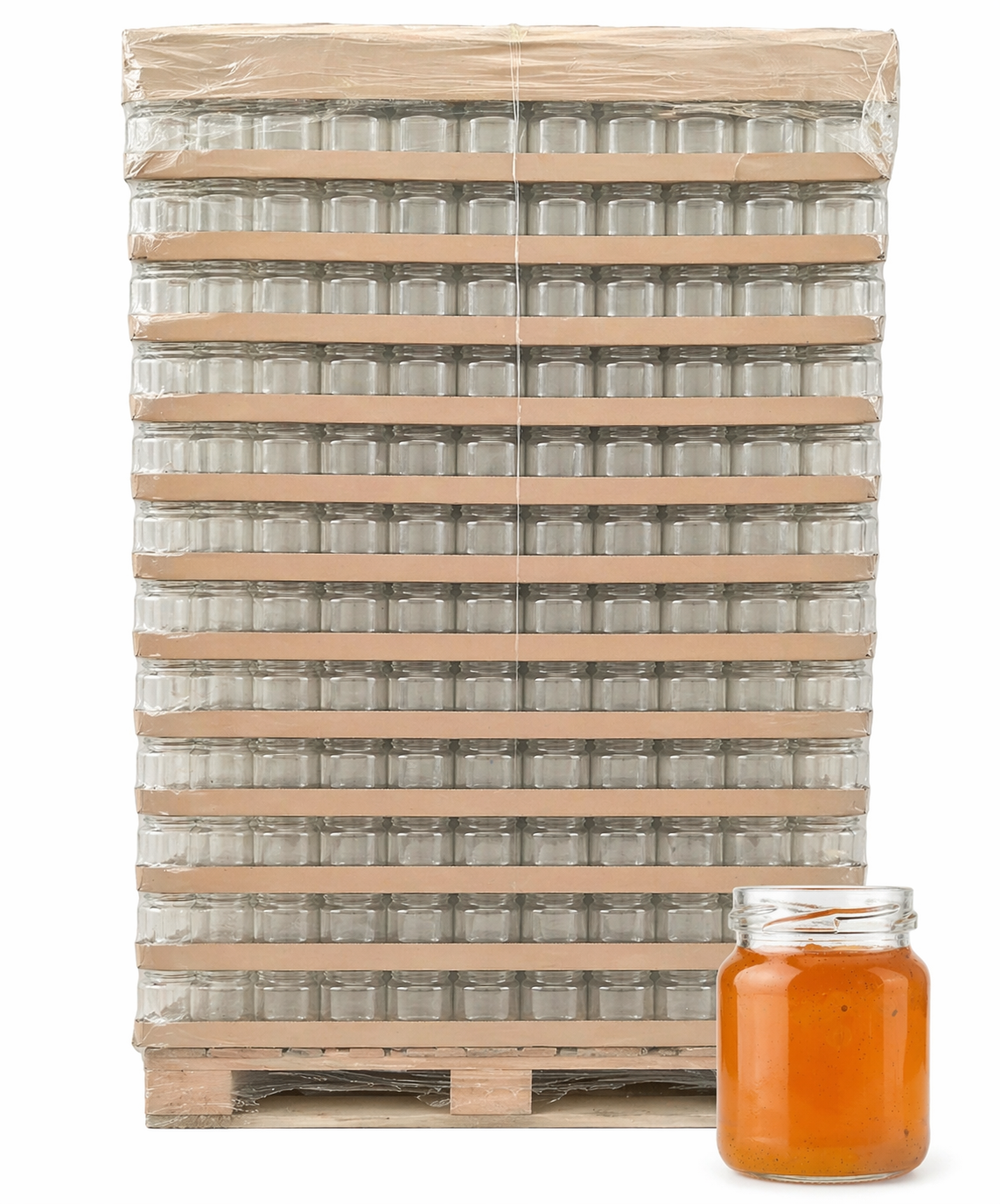 Levně Zavařovací sklenice 65 ml / PALETA - TO 43 PALETA/počet ks na paletě: 9000