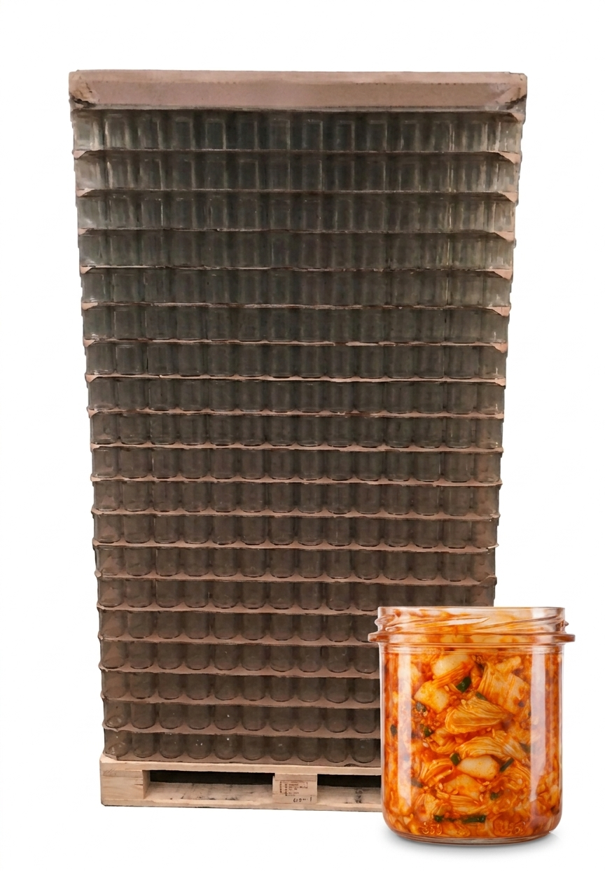 Levně Zavařovací sklenice 350 ml STURZ / ROVNÁ / PALETA - TO 82 PALETA/počet ks na paletě: 3211