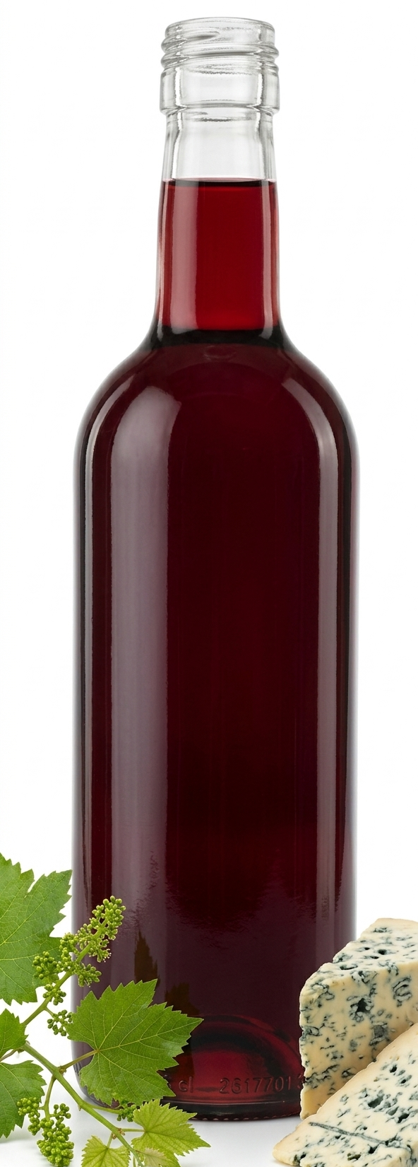 Lahev BORD 500 ml čirá 28 mm na alkohol