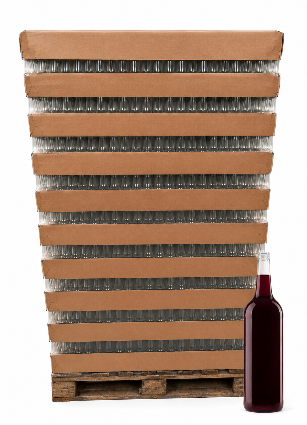 Lahev ALKOHOL 1000 ml / PALETA 810 ks (PAPÍR. PROLOŽKY) - 28 mm PALETA/počet ks na paletě: 810