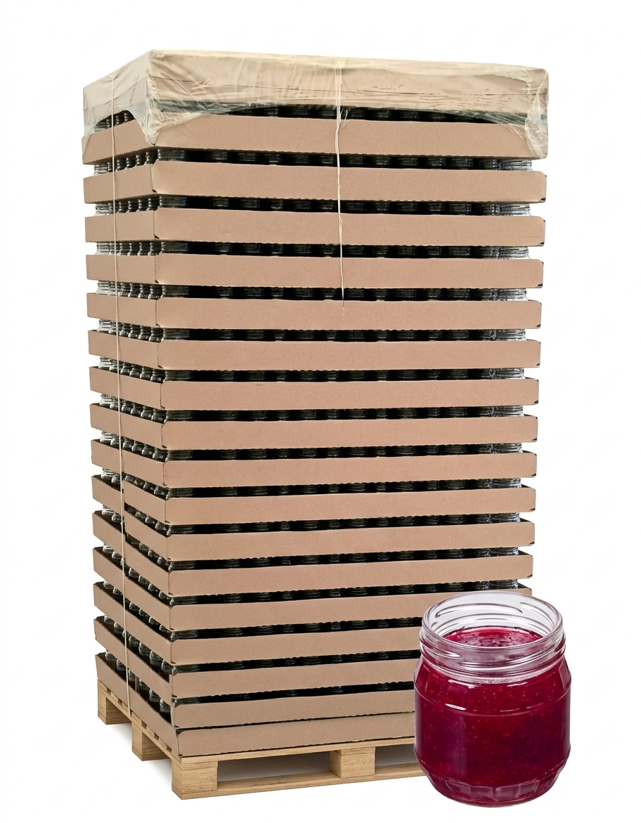 Zavařovací sklenice 200 ml JAROSLAV / PALETA PALETA/počet ks na paletě: 5632