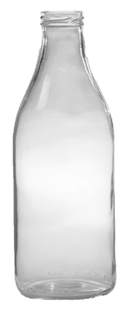 Lahev MLÉKO 1000 ml TO 43 na džus a mošt | Zavarovacisklo.cz Počet kusů v balení: 20