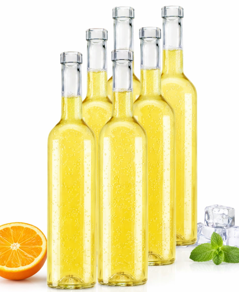 Lahev LOLA 500 ml čirá PACK 6 ks BEZ ZÁTEK na medovinu
