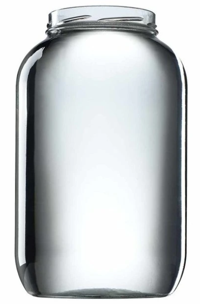 Zavařovací sklenice 3720 ml čirý - TO 100 Počet kusů v balení: 1