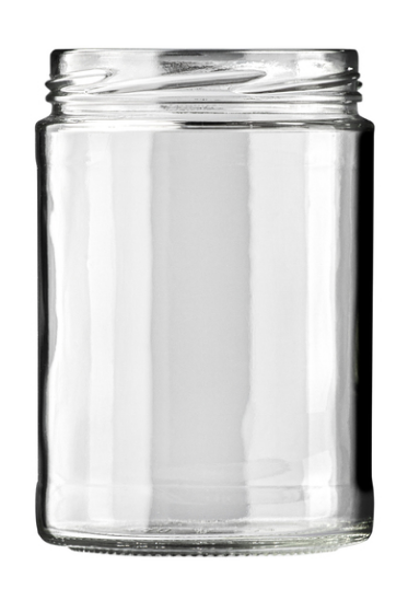 Zavařovací sklenice 580 ml ELEGANT čirá - TO 82 | Zavarovacisklo.cz .: 200 a více