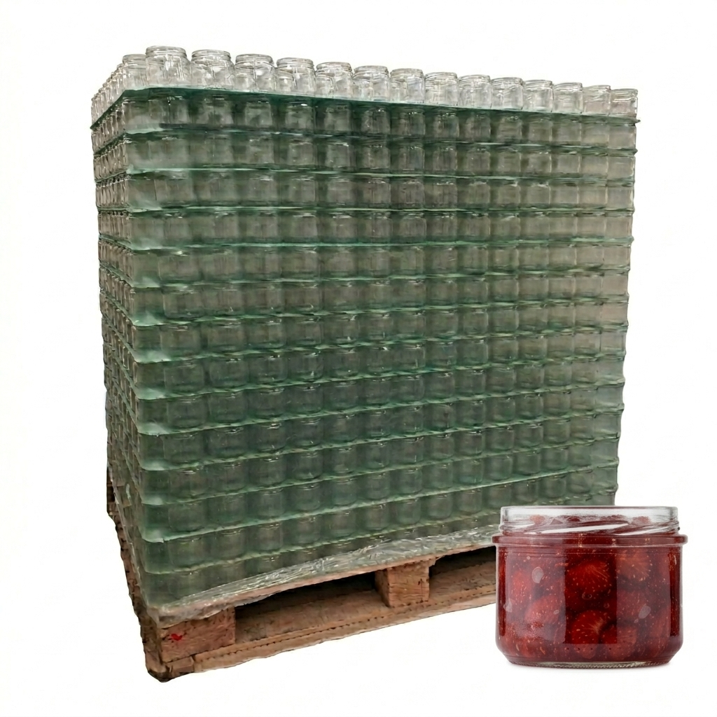 Zavařovací sklenice 262 ml VERRINE STURZ / ROVNÁ / PALETA - TO 82 PALETA/počet ks na paletě: 2548