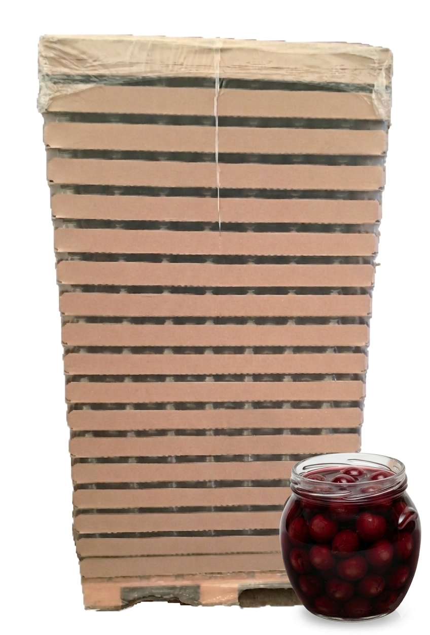 Paleta zavařovací sklenice 520 ml AMFORA TO 82 na kompot