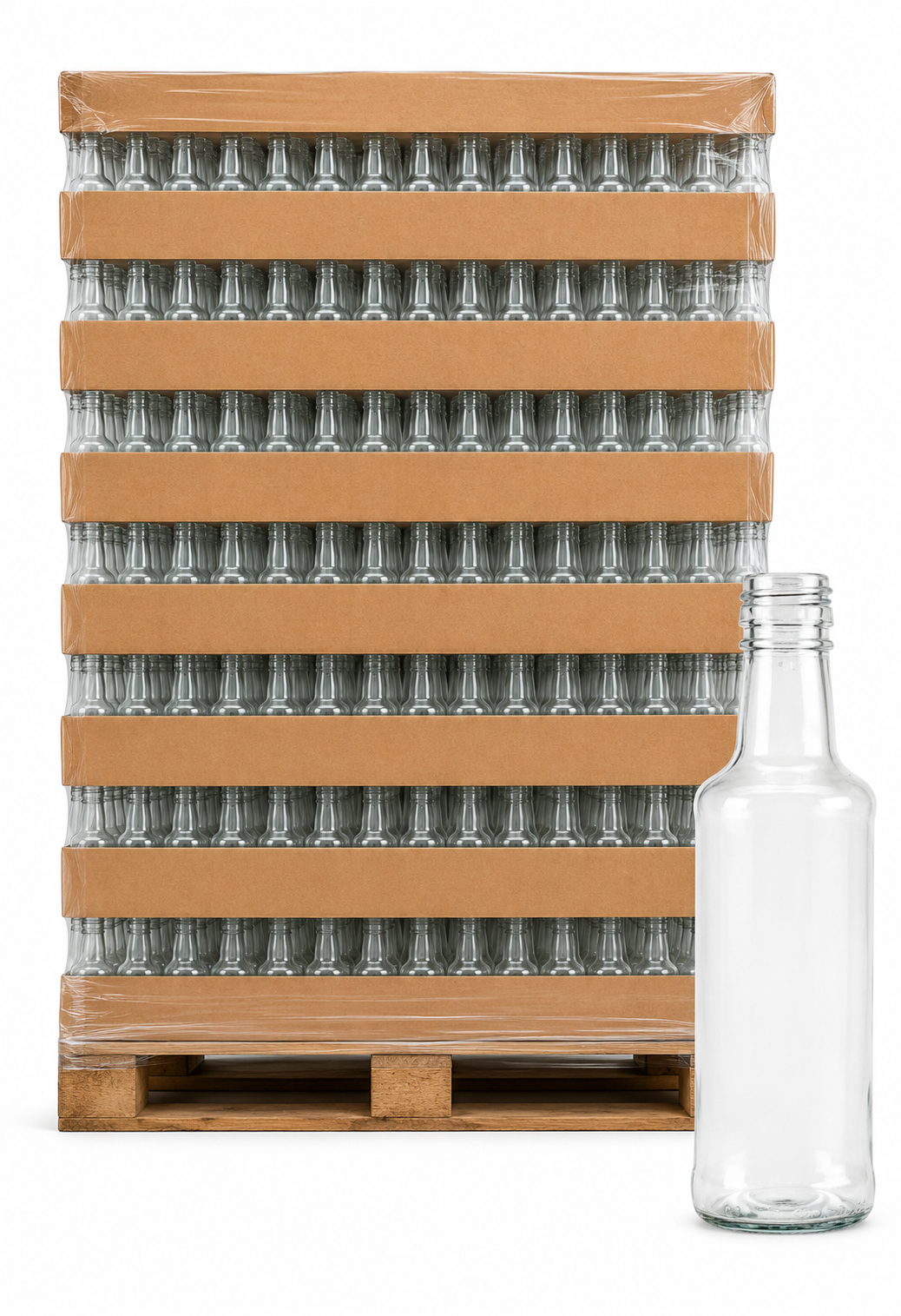 Lahev MONOPOL 200 ml / PALETA - 28 mm PALETA/počet ks na paletě: 4620