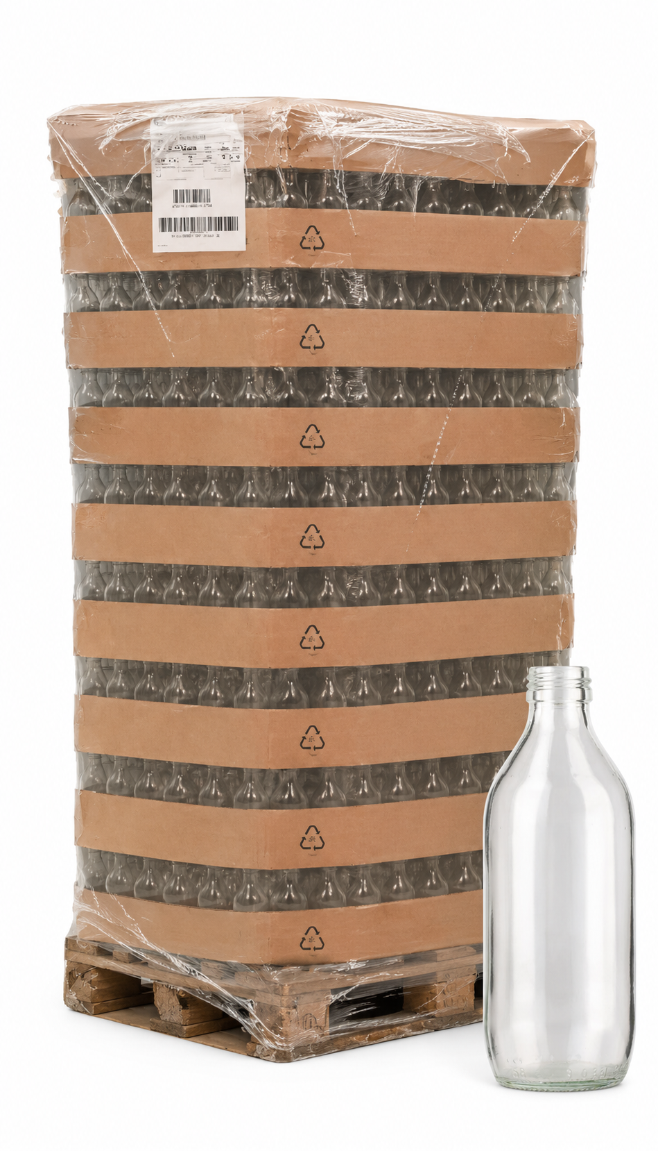 Lahev BOHUŠ 330 ml / PALETA - 28 mm PALETA/počet ks na paletě: 2205