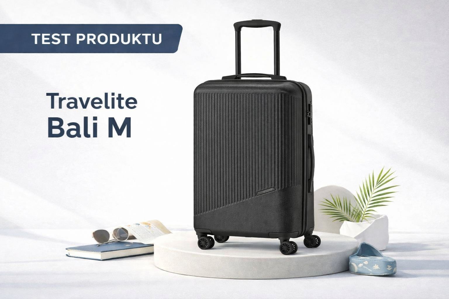 Testování kufru Travelite Bali M