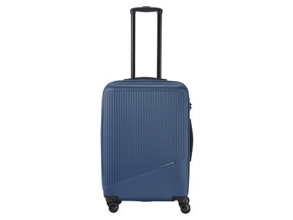 Střední skořepinový kufr na kolečkách Travelite Bali M (Barva Blue)