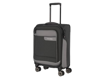 Palubní kufr Travelite Viia 4w S (Barva Anthracite)