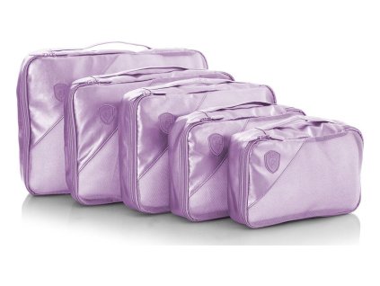 Obal na oblečení do kufru Heys Metallic Packing Cube 5kusů