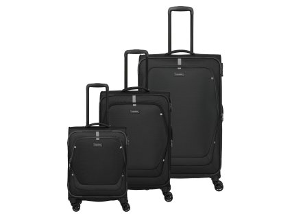 Sada cestovních kufrů Travelite Umbria S,M,L (Barva Black)