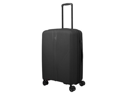 Střední cestovní kufr na kolečkách Travelite Air Stripe M (Barva Black)