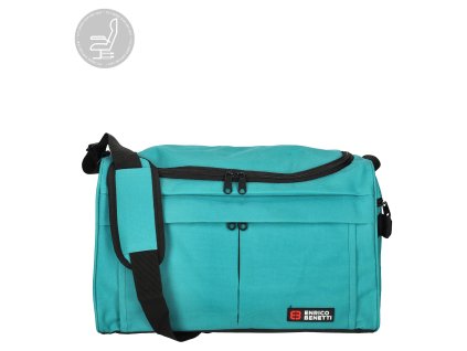 Příruční taška do letadla Enrico Benetti Amsterdam 35328 (Barva Turquoise)