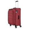 Střední cestovní kufr na kolečkách Travelite Skaii 4w M (Barva Red)