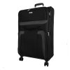 Velký textilní kufr na kolečkách Skyline Orlando 4w L (Barva Black)