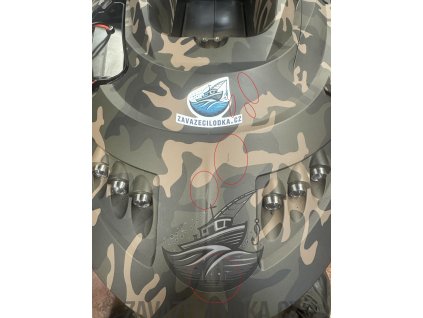 POUŽITÁ VMTECH zavážecí loďka  EchoPilot Pro 20Ah, Camo