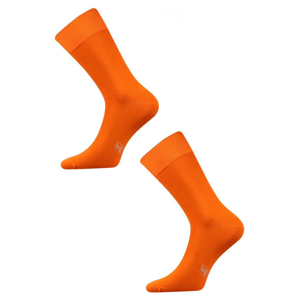 Pánské ponožky Decolor oranžová dvojice