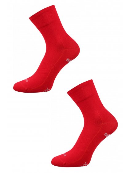 Pánské ponožky Baeron červená dvojka