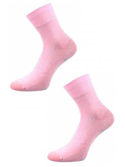 Pánské ponožky Baeron světle růžová dvojka
