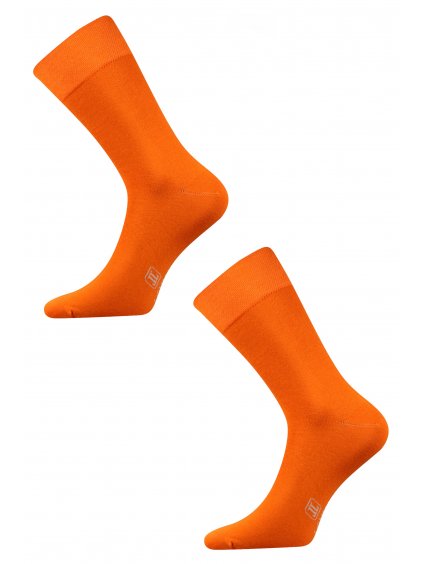 Pánské ponožky Decolor oranžová dvojice
