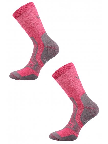 Pánské ponožky Granit růžová dvojka