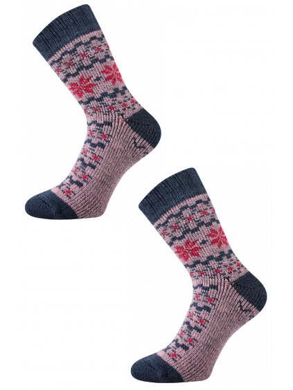 Ponožky Trodenlag starorůžová dvojka