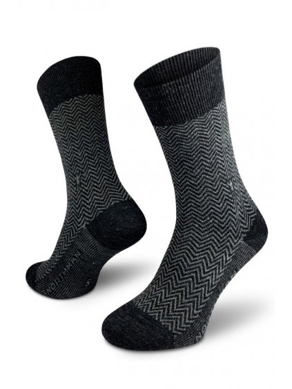 Ponožky Northman Hamar tmavě šedá