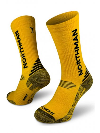 Ponožky Northman Veles žlutá
