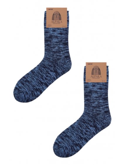 Ponožky Panske tygrovane svetle modre 2