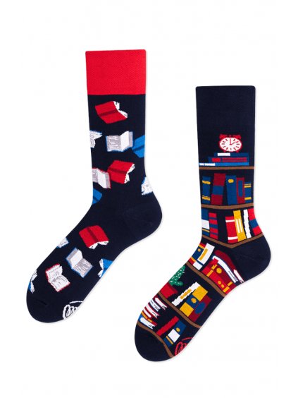 Vesele ponozky MM knihomol